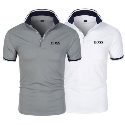 [PAYEZ 1 OBTENEZ 2] Lot De 2 Polos H. Boss + Parfum gratuit