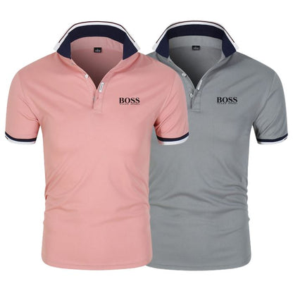 [PAYEZ 1 OBTENEZ 2] Lot De 2 Polos H. Boss + Parfum gratuit