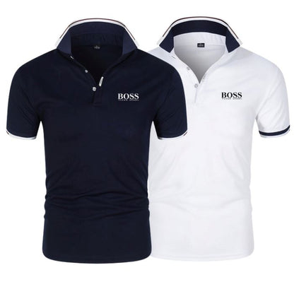 [PAYEZ 1 OBTENEZ 2] Lot De 2 Polos H. Boss + Parfum gratuit